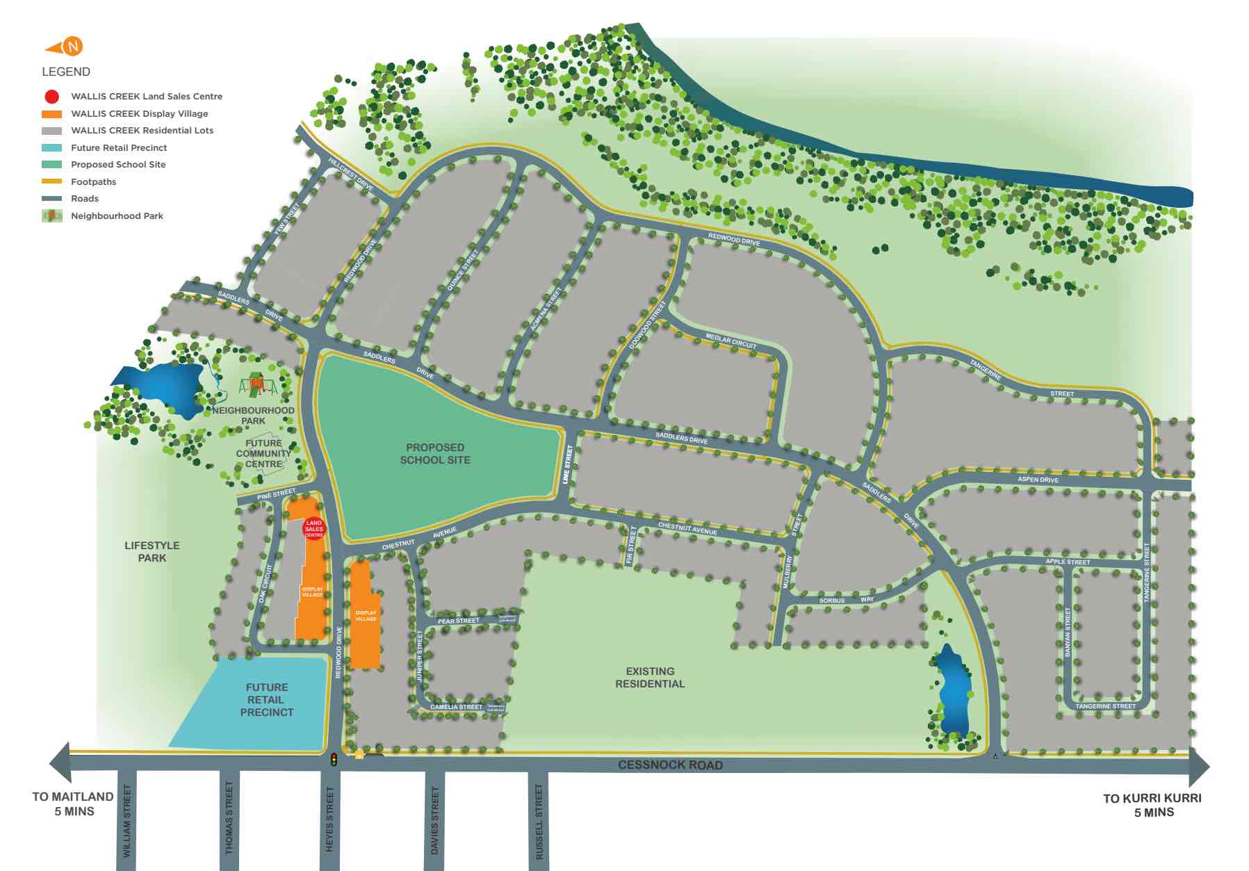 [Land for Sale] Wallis Creek Estate, Gillieston Heights OpenLot